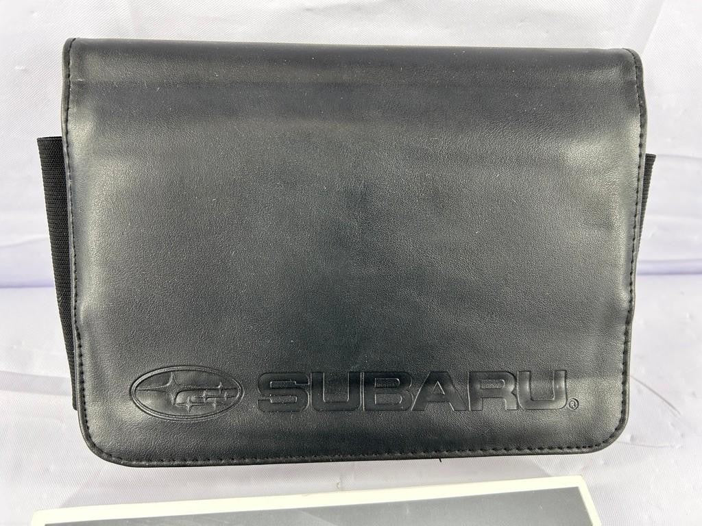 2008 Subaru Legacy Outback Owners Manual Guide with Leather Case OEM