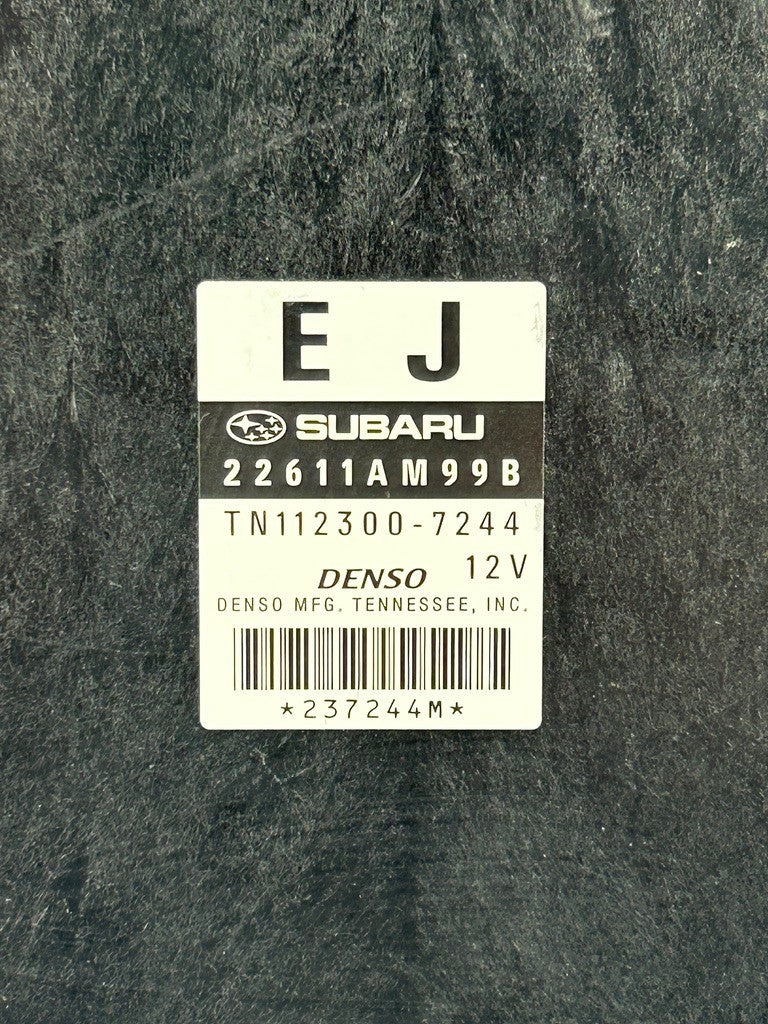 2008 Subaru Outback Engine Control Module ECU Manual Transmission 22611AM99B OEM