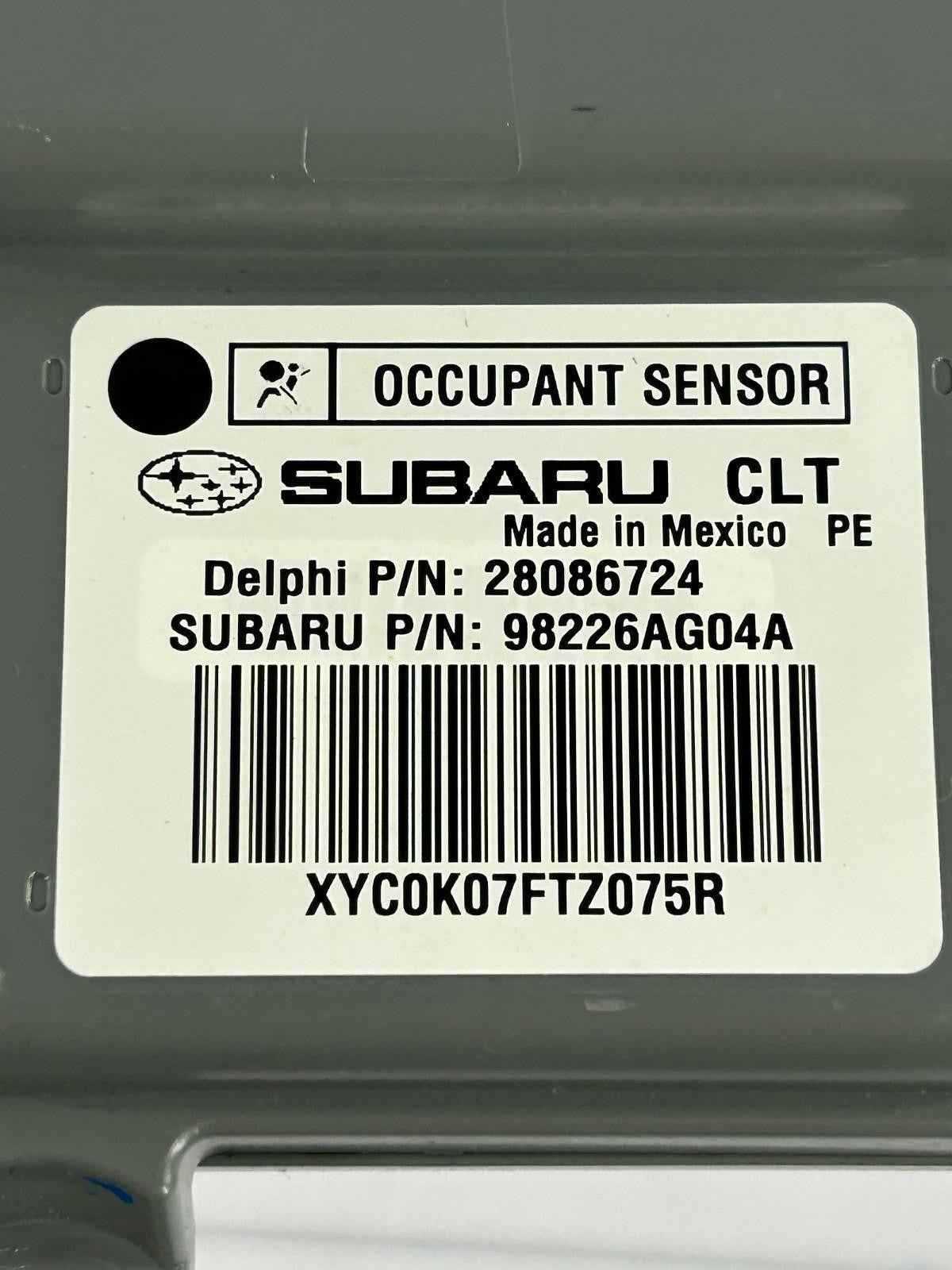 2008 Subaru Outback Delphi Occupant Sensor 98226AG04A OEM