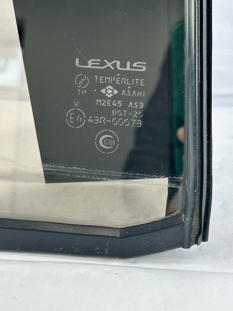 1998-2007 Lexus LX470 Door Window Fixed Vent Glass Rear Left OEM