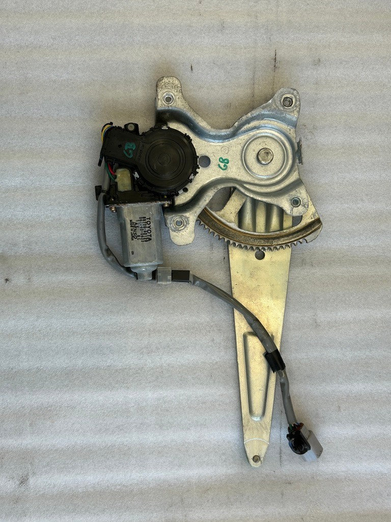 1998-2007 Lexus LX470 Rear Right Door Window Regulator and Motor OEM