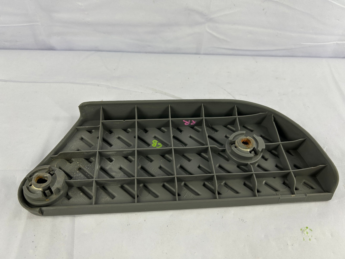 2002-2007 Lexus LX470 Rear RH Right Floor Mat Plate Gray OEM