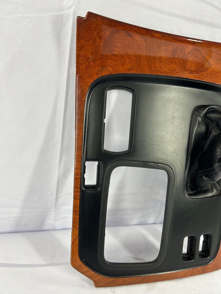 1998-2002 Lexus LX470 Center Console Shifter with Boot Bezel OEM