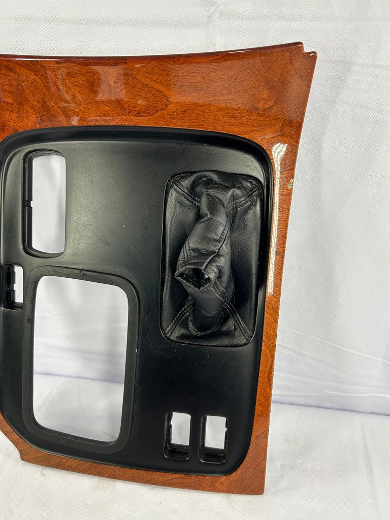 1998-2002 Lexus LX470 Center Console Shifter with Boot Bezel OEM