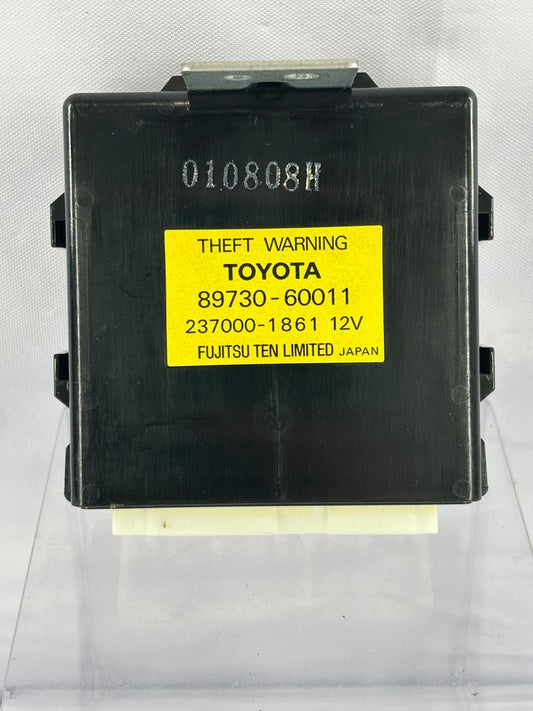 1998-2002 Lexus LX470 Theft Warning Locking Computer Module 89730-60011 OEM