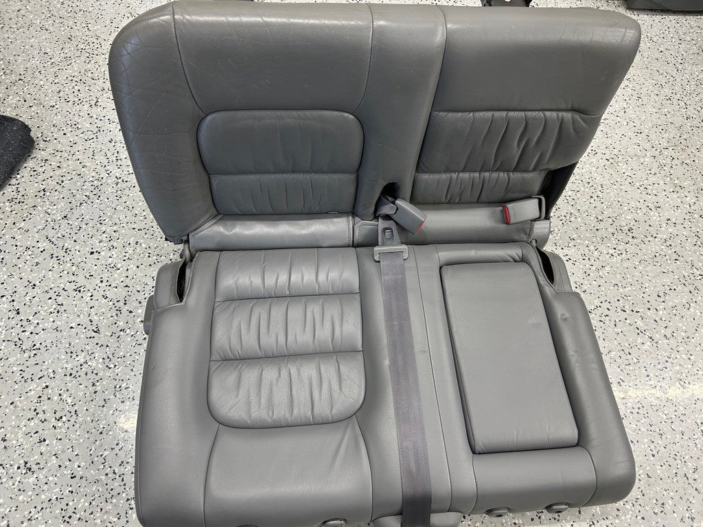 1998-2003 Lexus LX470 2nd Row Seat Left Gray Leather 7107860570B0