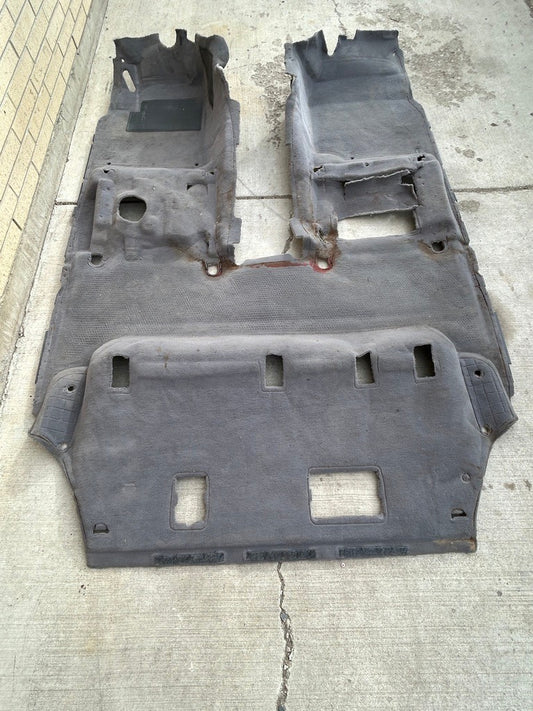 2000-2003 Lexus LX470 Front Cabin Carpet Mat Gray 58510-6C180-B0