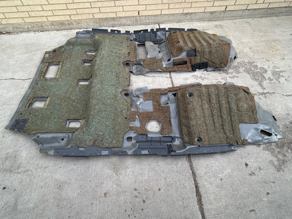 2000-2003 Lexus LX470 Front Cabin Carpet Mat Gray 58510-6C180-B0