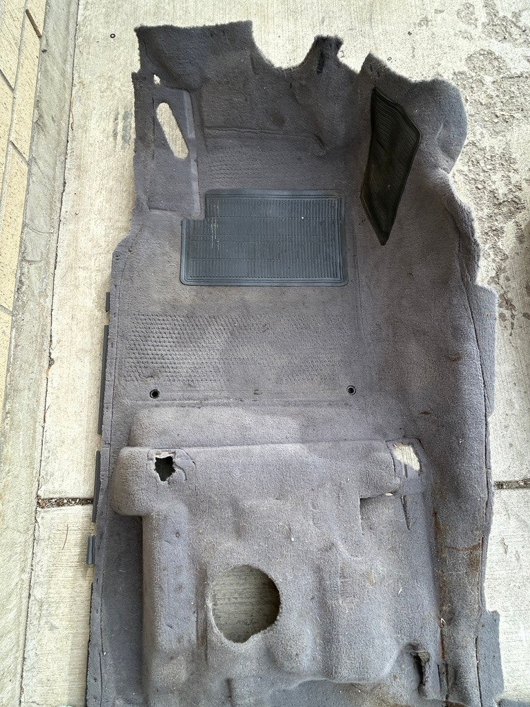2000-2003 Lexus LX470 Front Cabin Carpet Mat Gray 58510-6C180-B0