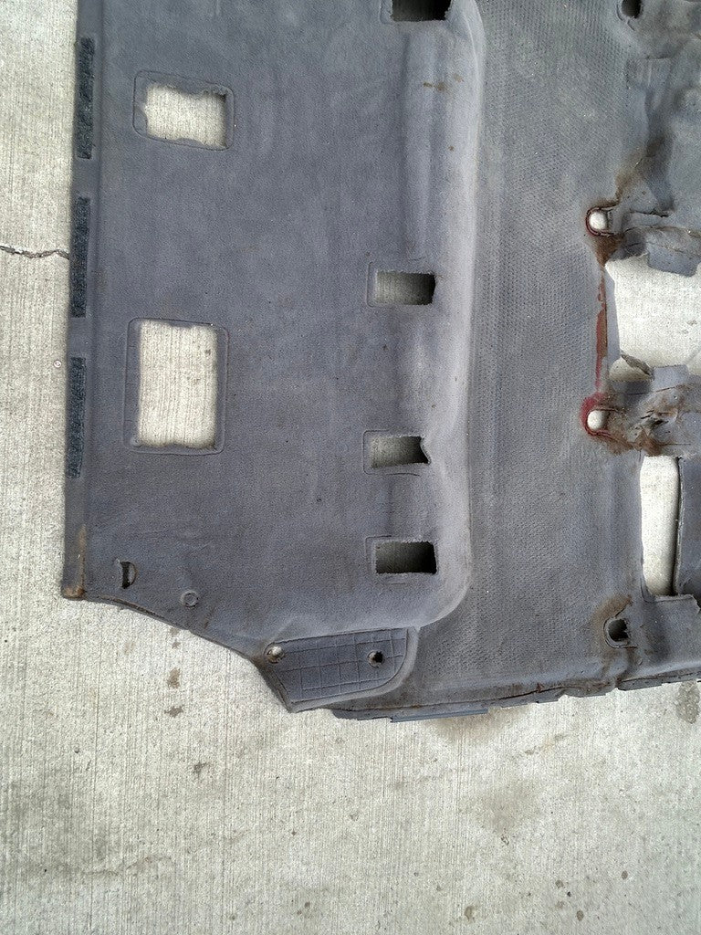 2000-2003 Lexus LX470 Front Cabin Carpet Mat Gray 58510-6C180-B0