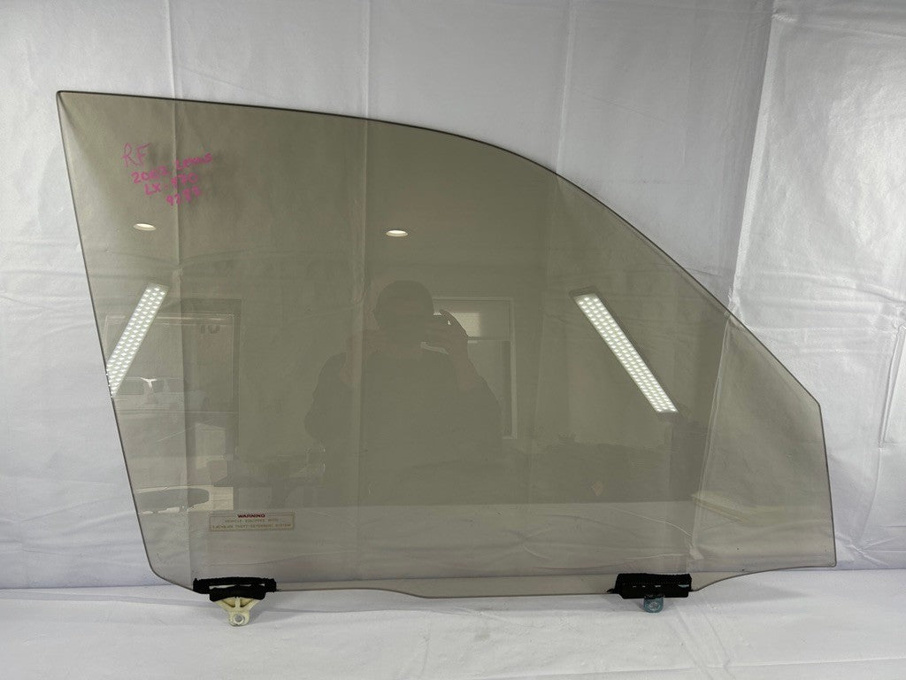 1998-2007 Lexus LX470 Toyota Land Cruiser Right Front Door Window Glass OEM