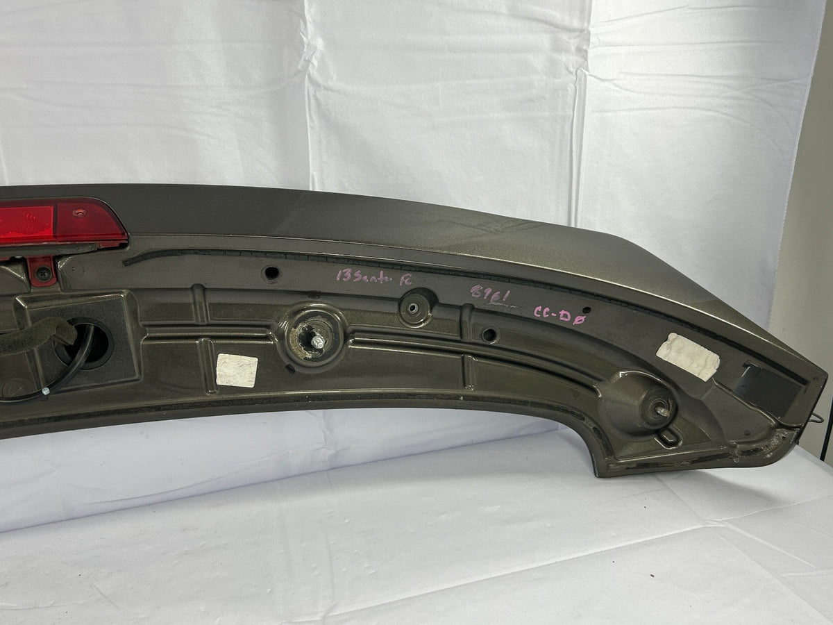 2013-2018 Hyundai Santa Fe Sport Spoiler with Led 3rd Third Brake Light OEM