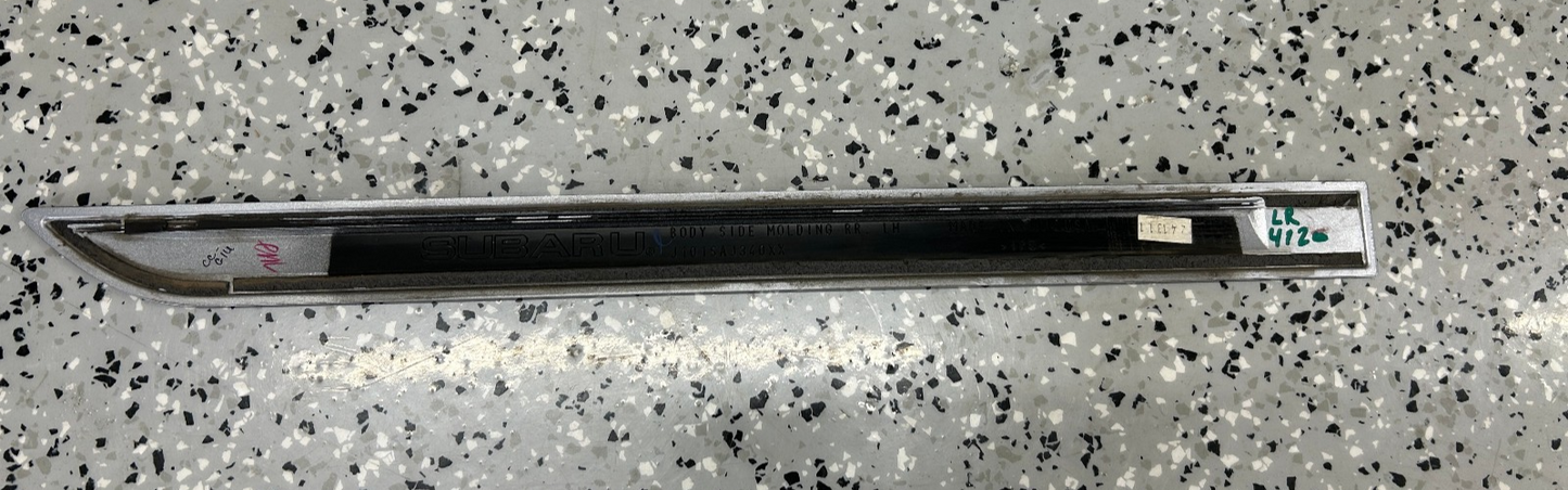 2010-2014 Subaru Outback Left Rear Body Side Molding J101SA1320 OEM