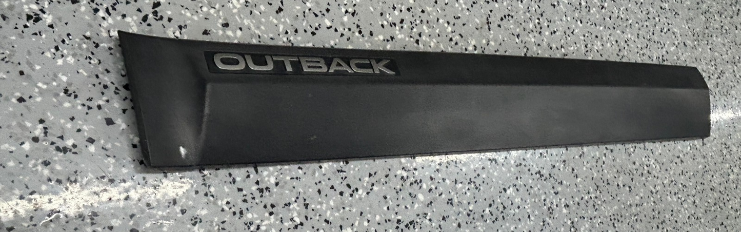 2011-2014 Subaru Outback Exterior Left Front Door Molding Garnish Trim OEM