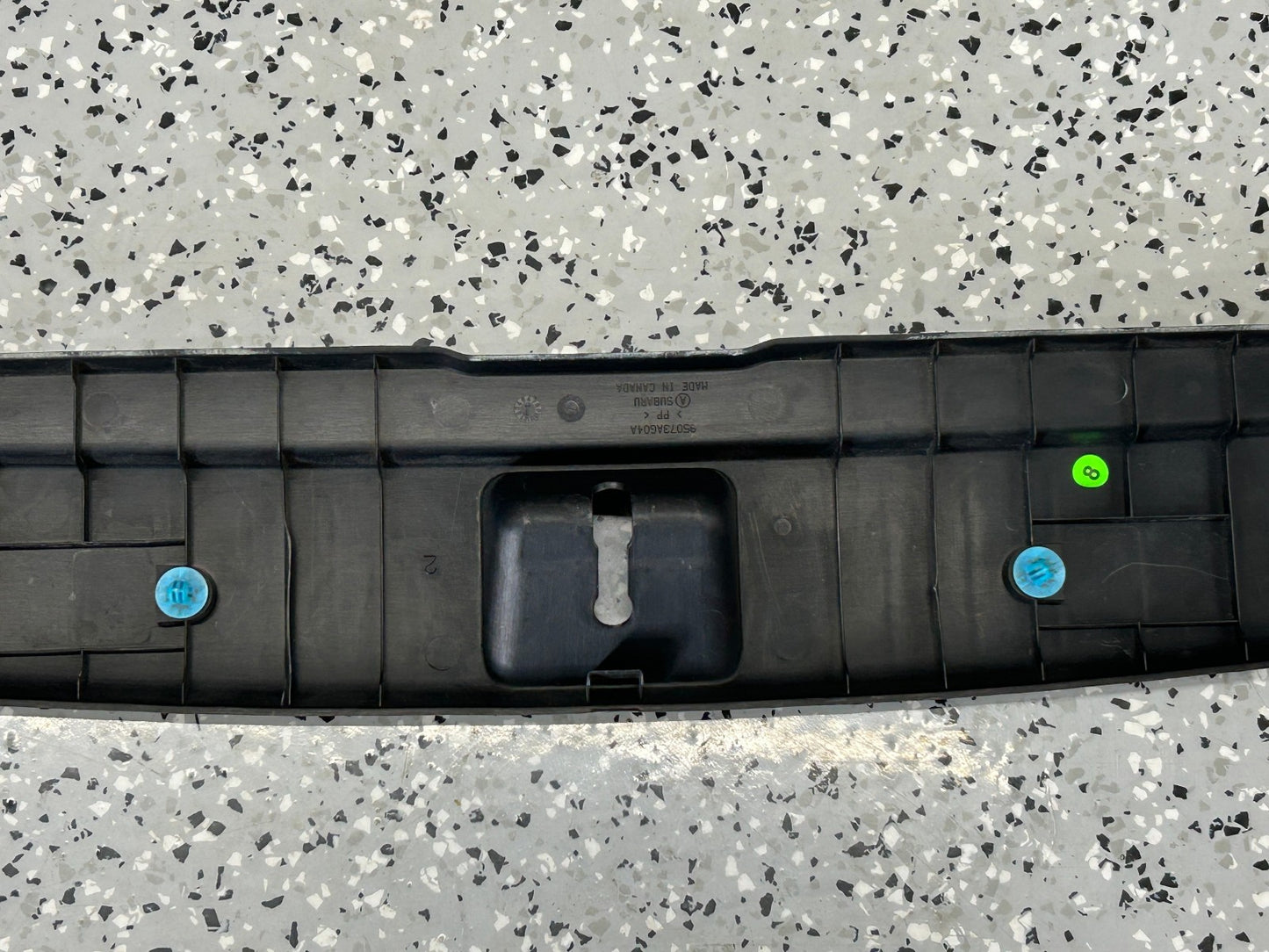 2005-2009 Subaru Legacy Outback Rear Hatch Trunk Sill Scuff Plate Latch Trim OEM