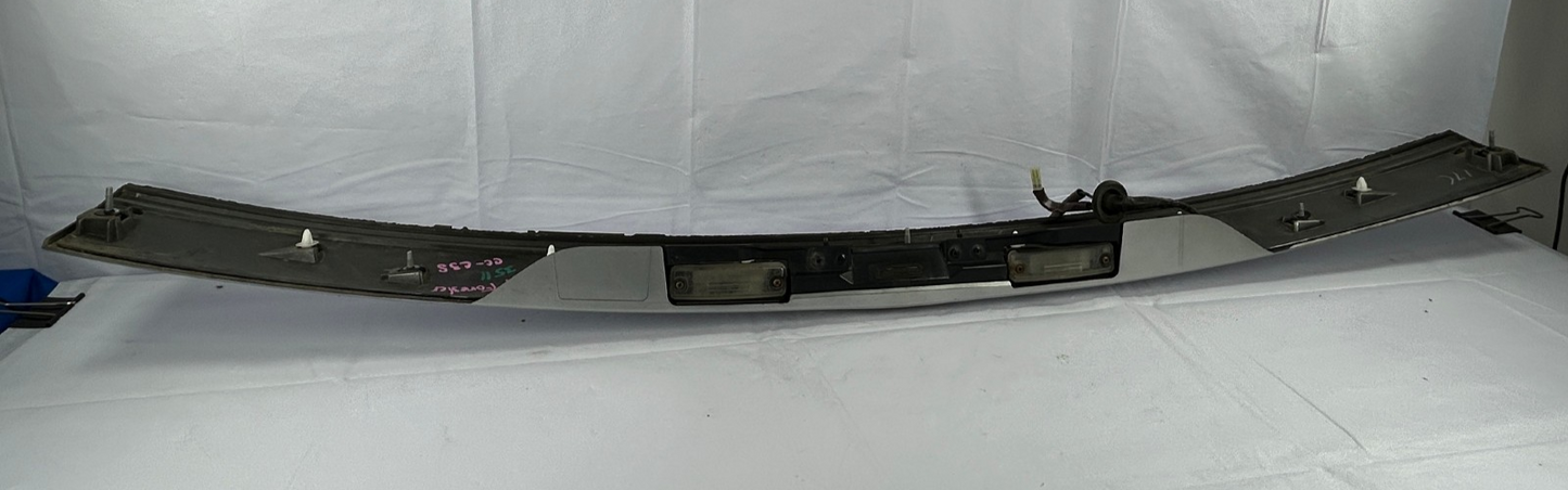 2009 Subaru Forester Liftgate Tailagate Finish Panel Garnish with Emblem OEM
