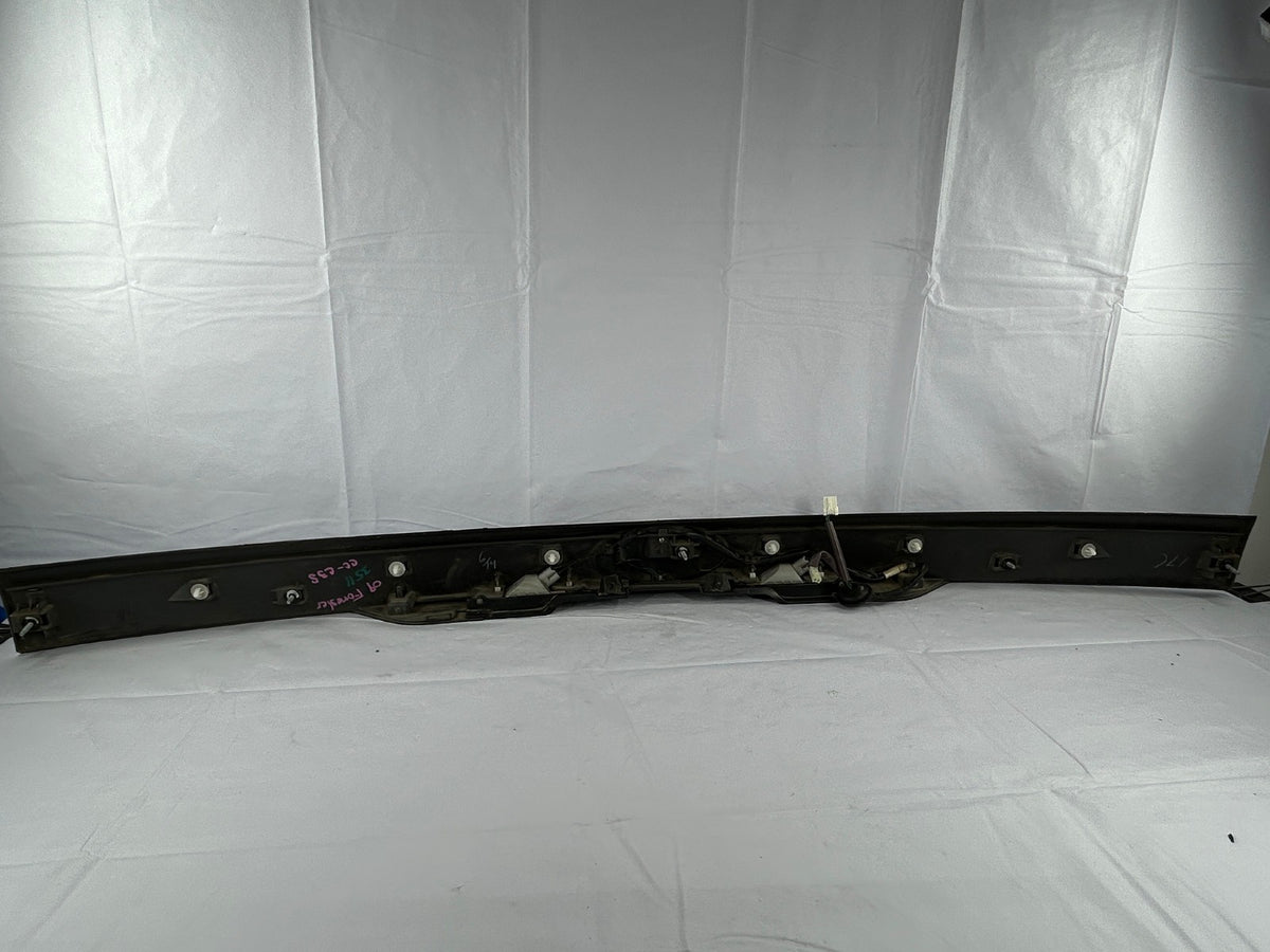 2009 Subaru Forester Liftgate Tailgate Panel Garnish with Emblem OEM 91112SC001
