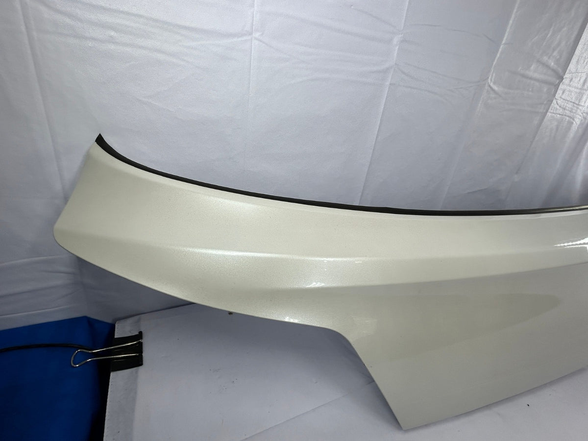 12-14 Subaru Outback Trunk Hatch Trim Finish Panel Garnish White OEM 91119AJ48A