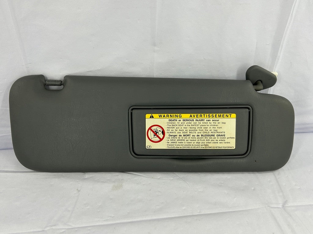 1999-2002 Lexus LX470 Right Front Sun Visor Gray OEM