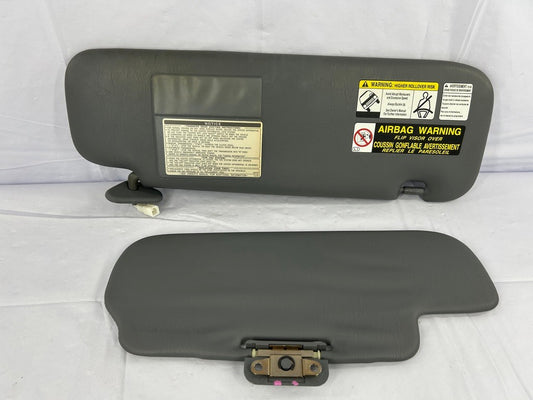 1999-2002 Lexus LX470 Left Front Sun Visor Gray OEM