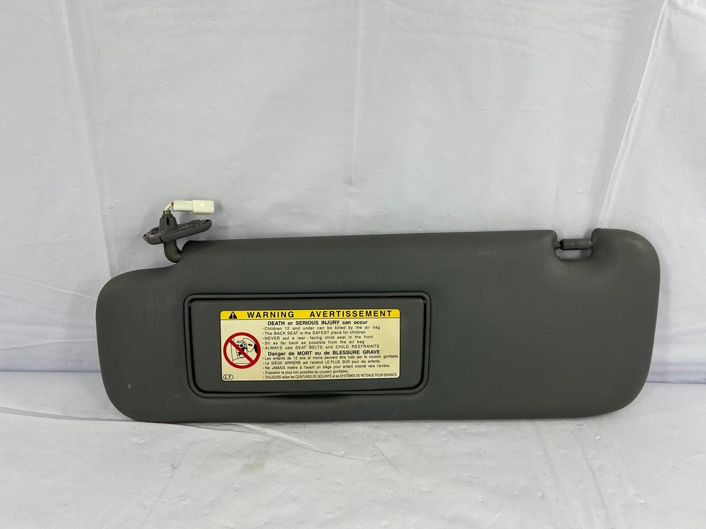 1999-2002 Lexus LX470 Left Front Sun Visor Gray OEM