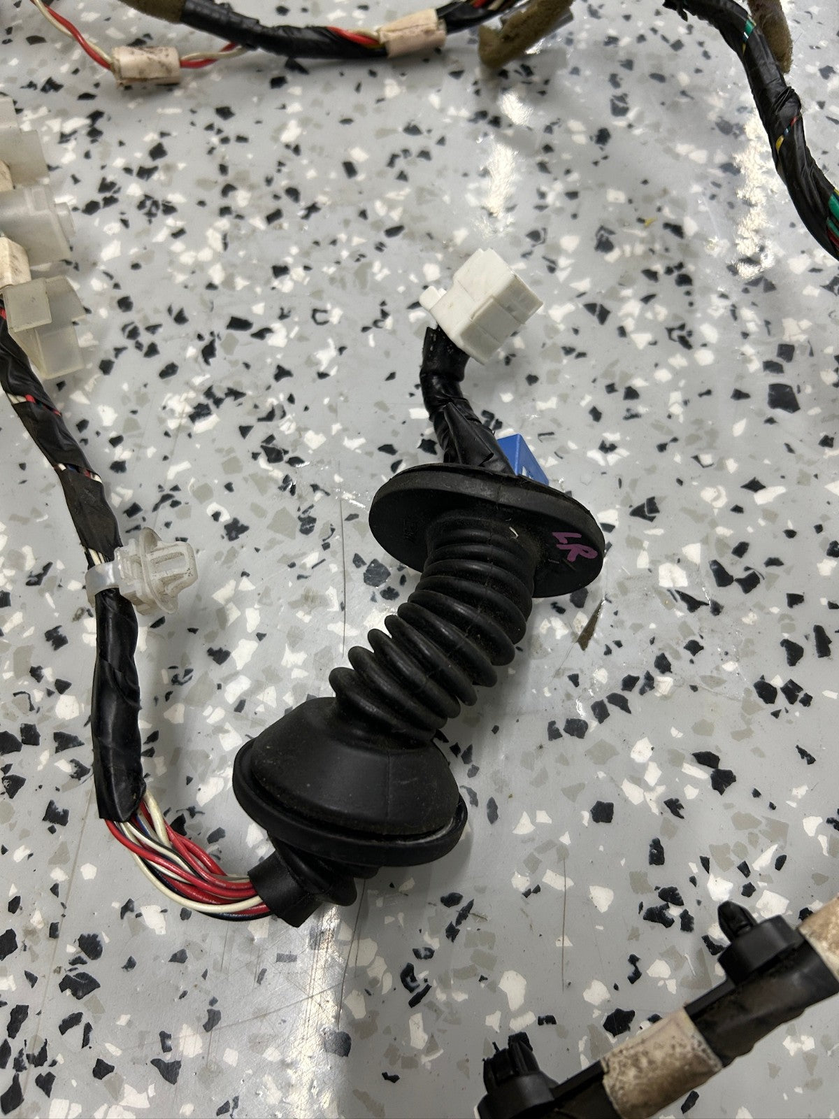 1998-2002 Lexus LX470 Left Rear Door Wiring Harness Cable OEM