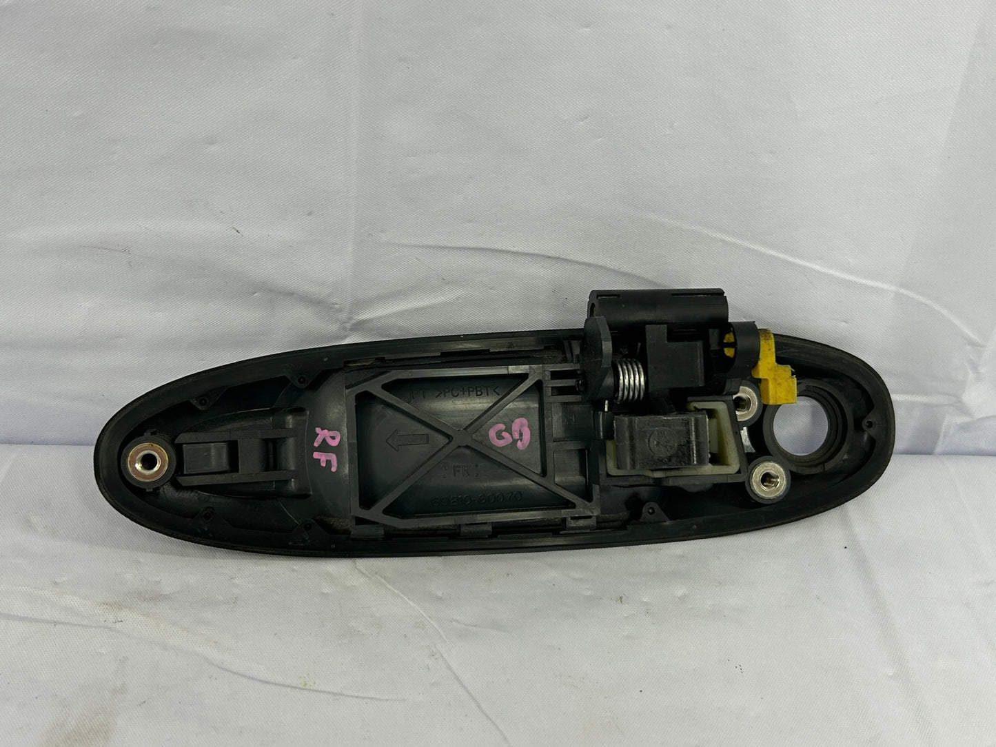 1998-2007 Lexus LX470 Right Front Exterior Door Handle Black 202 OEM