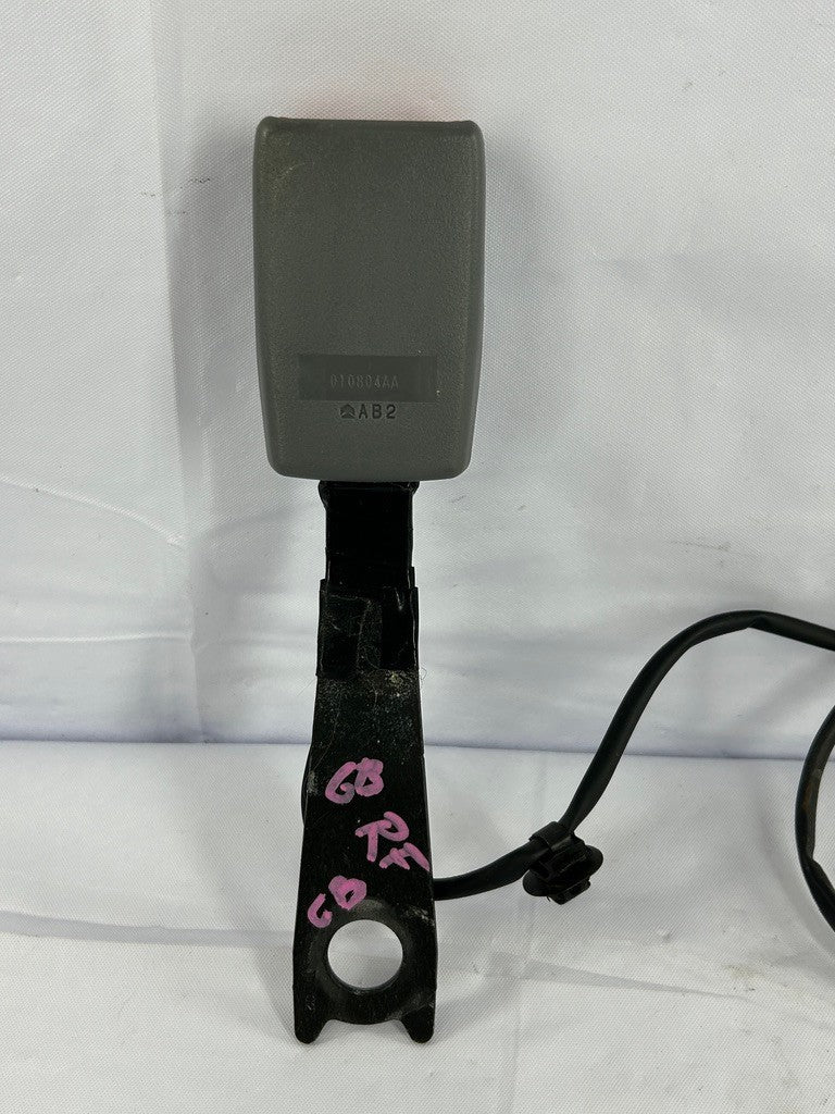 1998-2003 Lexus LX470 Right Front Seat Belt Receptacle Gray OEM