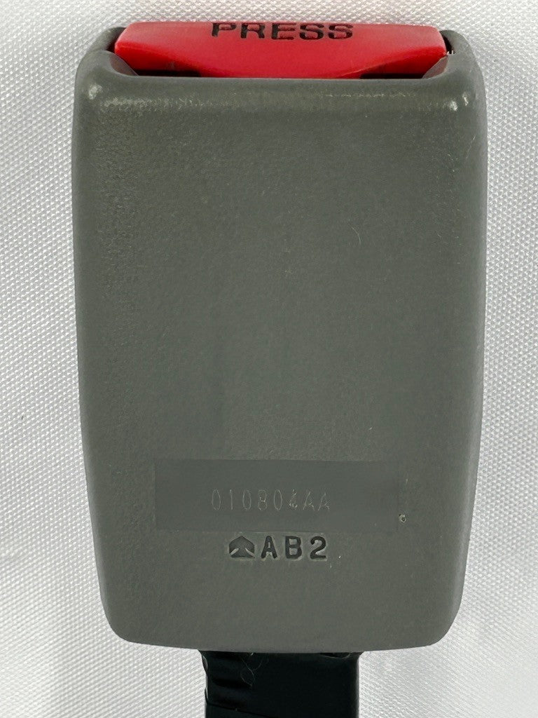 1998-2003 Lexus LX470 Left Front Seat Belt Receptacle Gray OEM
