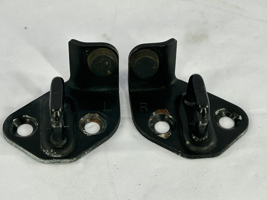 1998-2002 Lexus LX470 Liftgate Hatch Door Latch Striker Plate Set Of 2 OEM