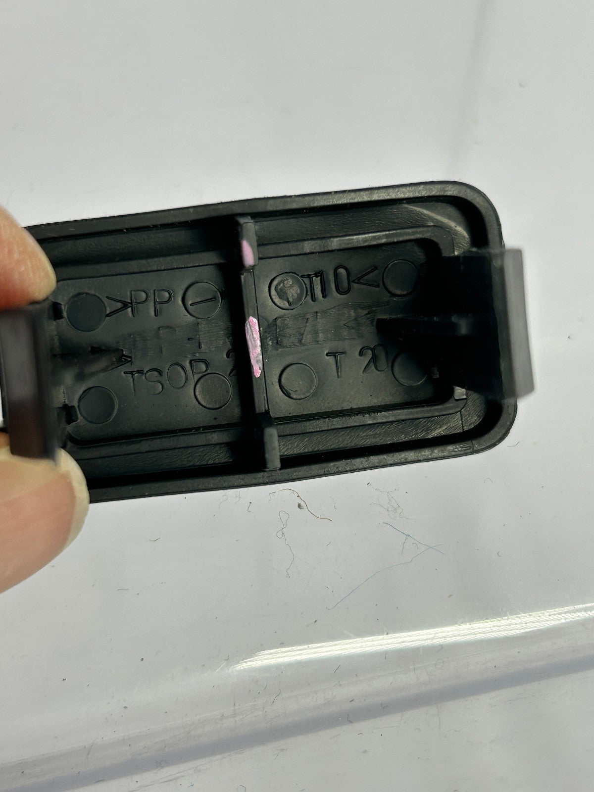 1998-2006 Lexus LX470 Dash Blank Switch Spare Switch Hole Cover OEM