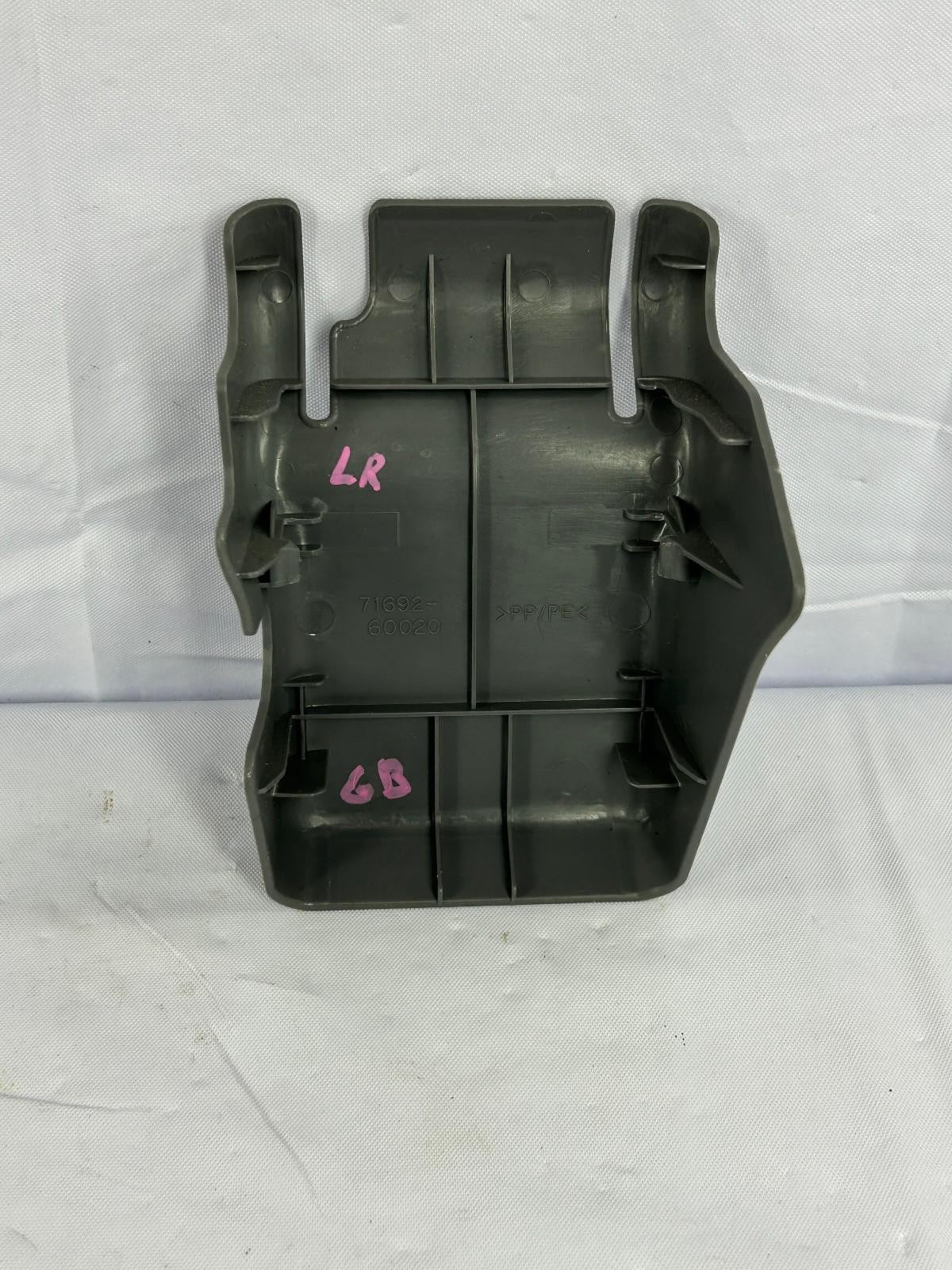1998-2007 Lexus LX470 2nd Row Rear Seat Cushion Hinge Cover Upper Left Gray OEM