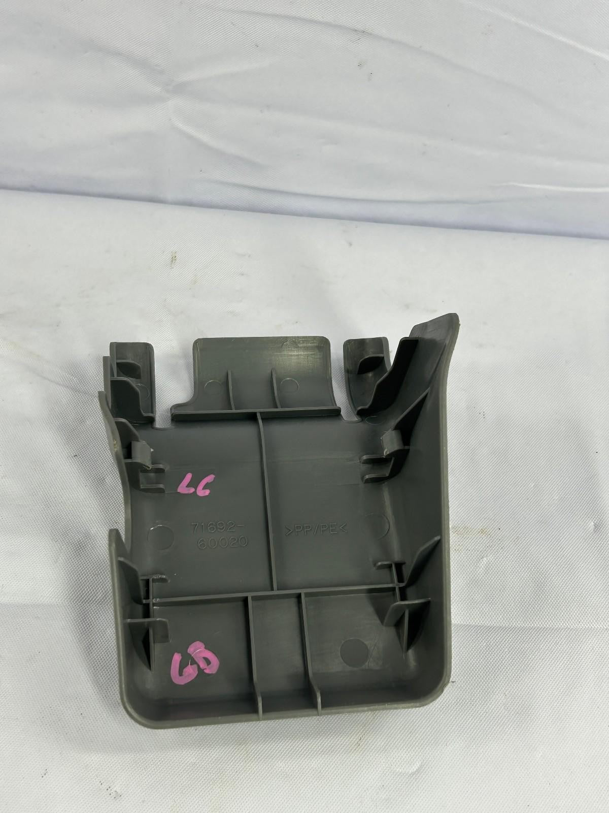 1998-2007 Lexus LX470 2nd Row Rear Seat Cushion Hinge Cover Left Center Gray OEM