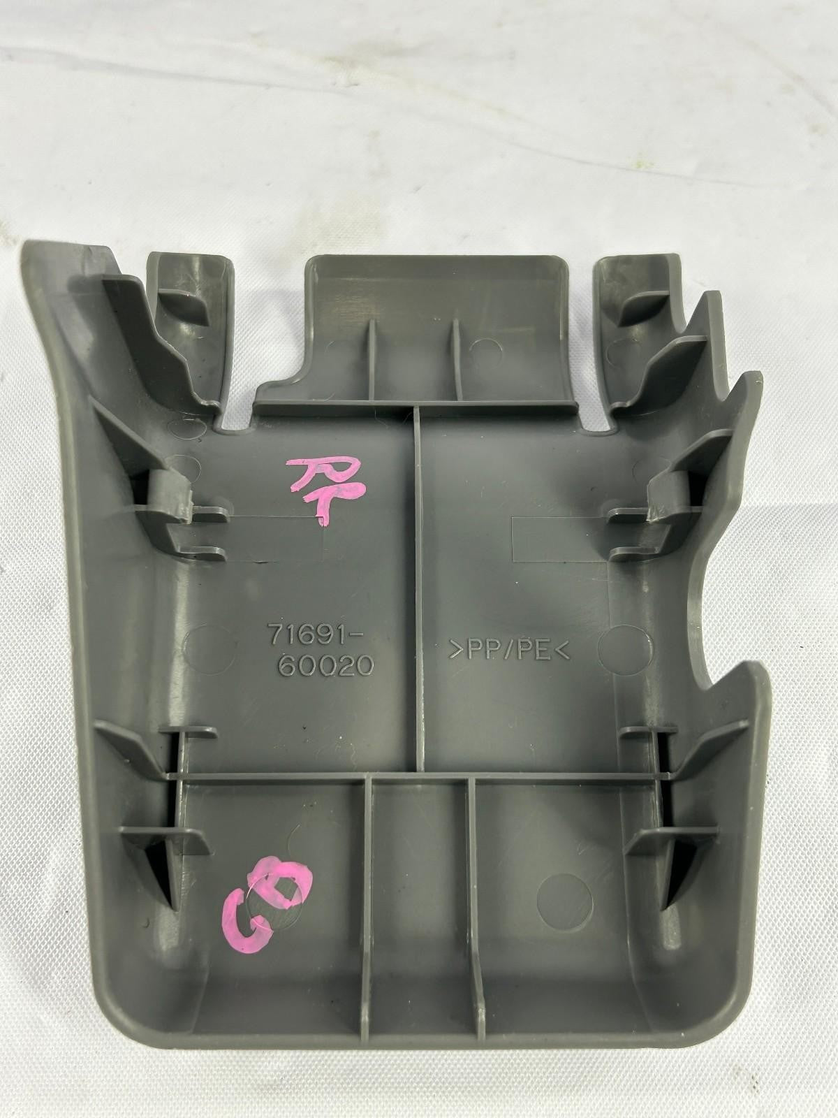 1998-2007 Lexus LX470 2nd Row Rear Seat Cushion Hinge Cover Upper Right Gray OEM