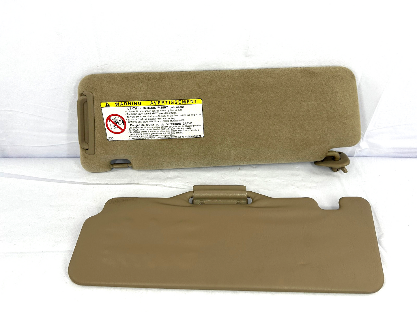 2000-2005 Toyota Tundra Right 2-PIECE Sun Visor Assembly OEM