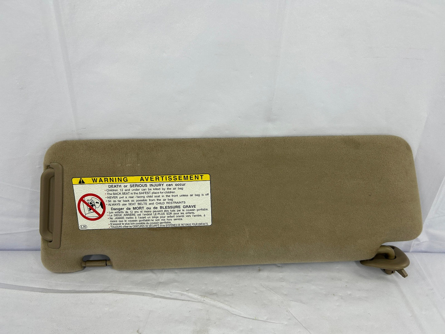2000-2005 Toyota Tundra Right 2-PIECE Sun Visor Assembly OEM