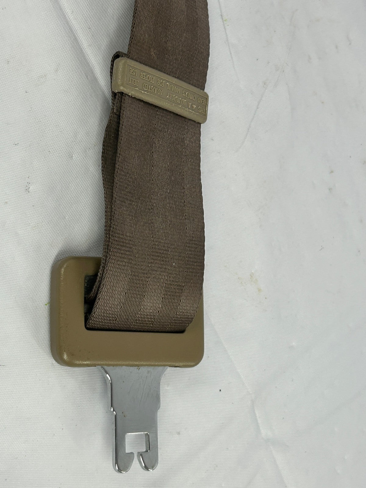 2000-2006 Toyota Tundra Extended Cab Rear Seat Belt Lap Belt Brown OEM