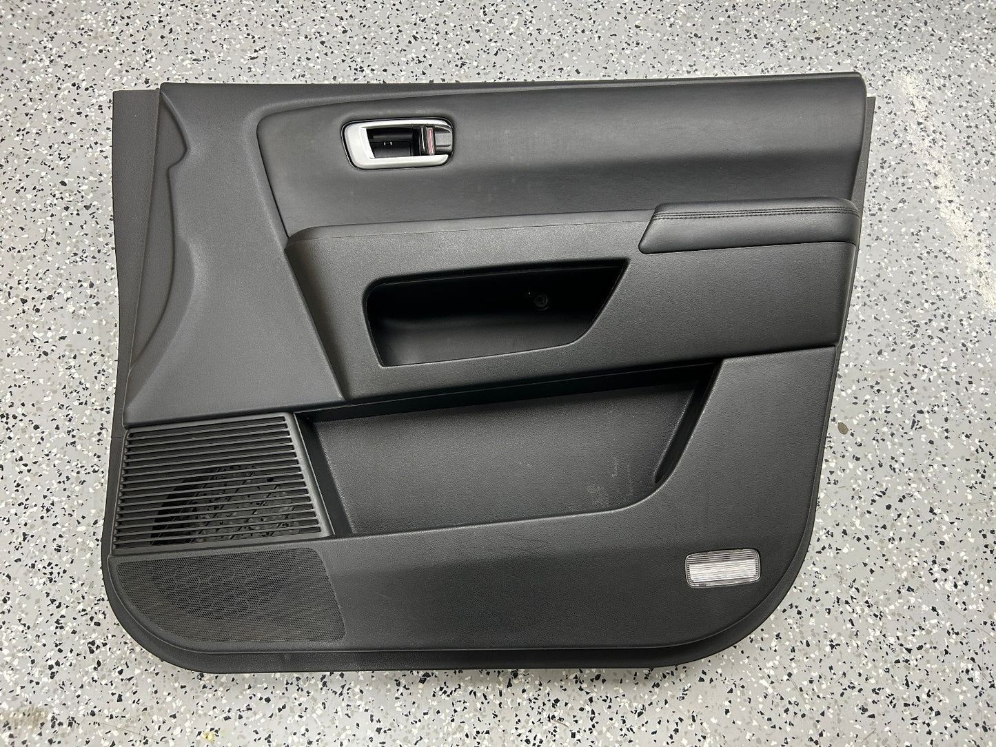 2009-2011 Honda Pilot Touring Right Front Complete Door Panel Black Leather OEM