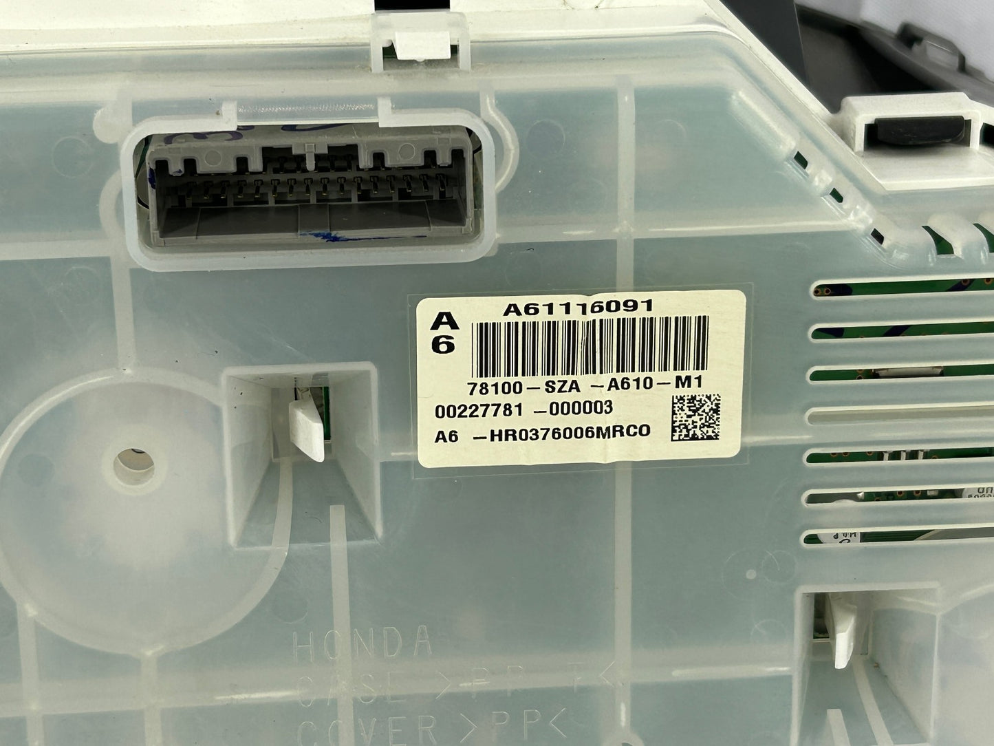 2009-2015 Honda Pilot Instrument Cluster 78100-SZA-A610-M1 187K Miles OEM