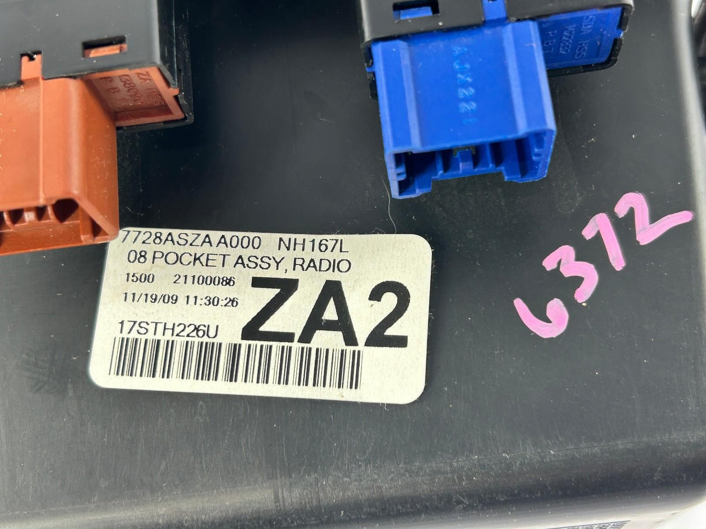 2009-2011 Honda Pilot Radio Stereo Audio Control Info Map OEM