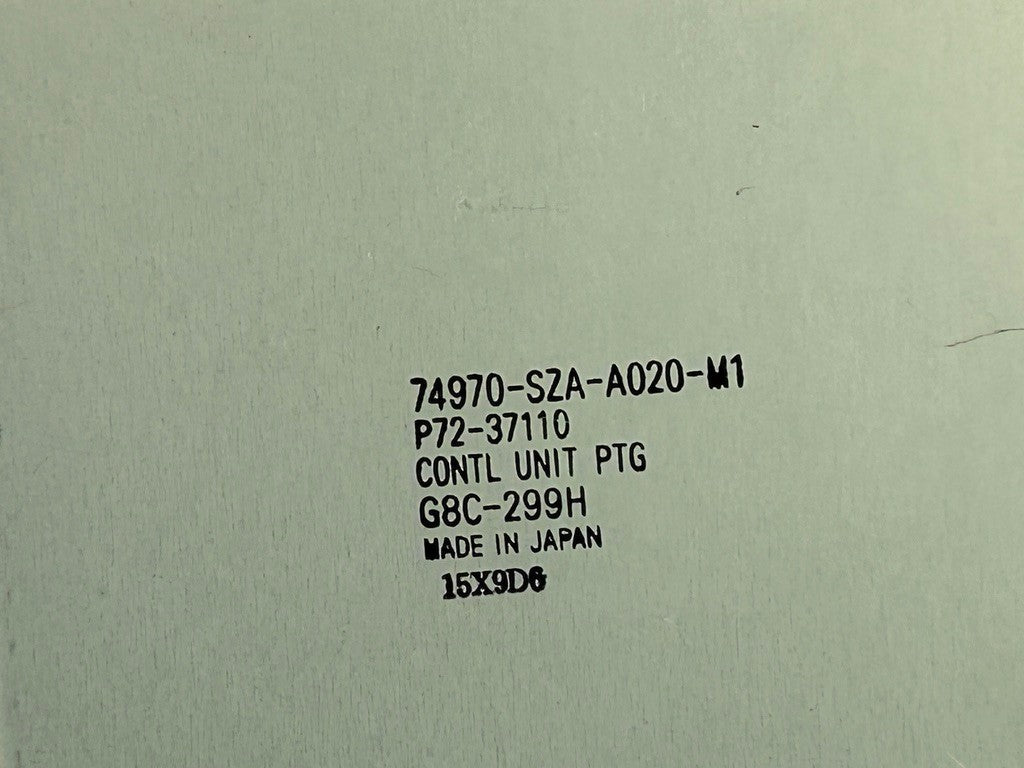 74970-SZA-A020-M1 ECM Door Power Gate Control Module 2010 Honda Pilot OEM