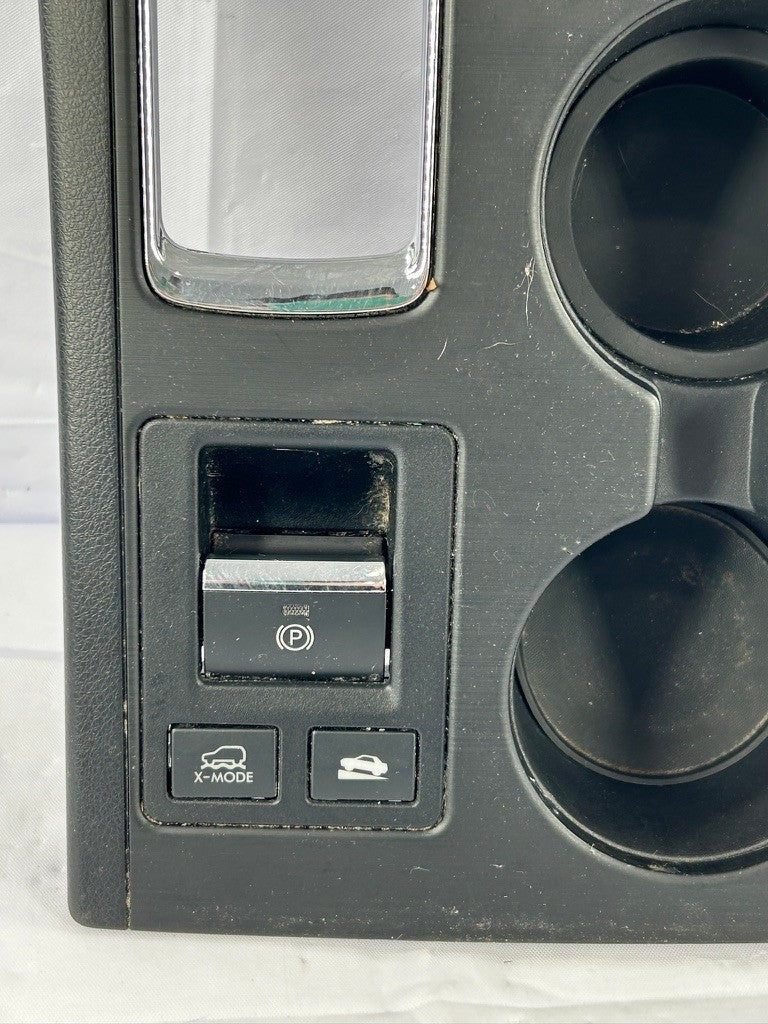 2015-2019 Subaru Outback Console Shifter Trim Cup Holder Switches Bezel OEM