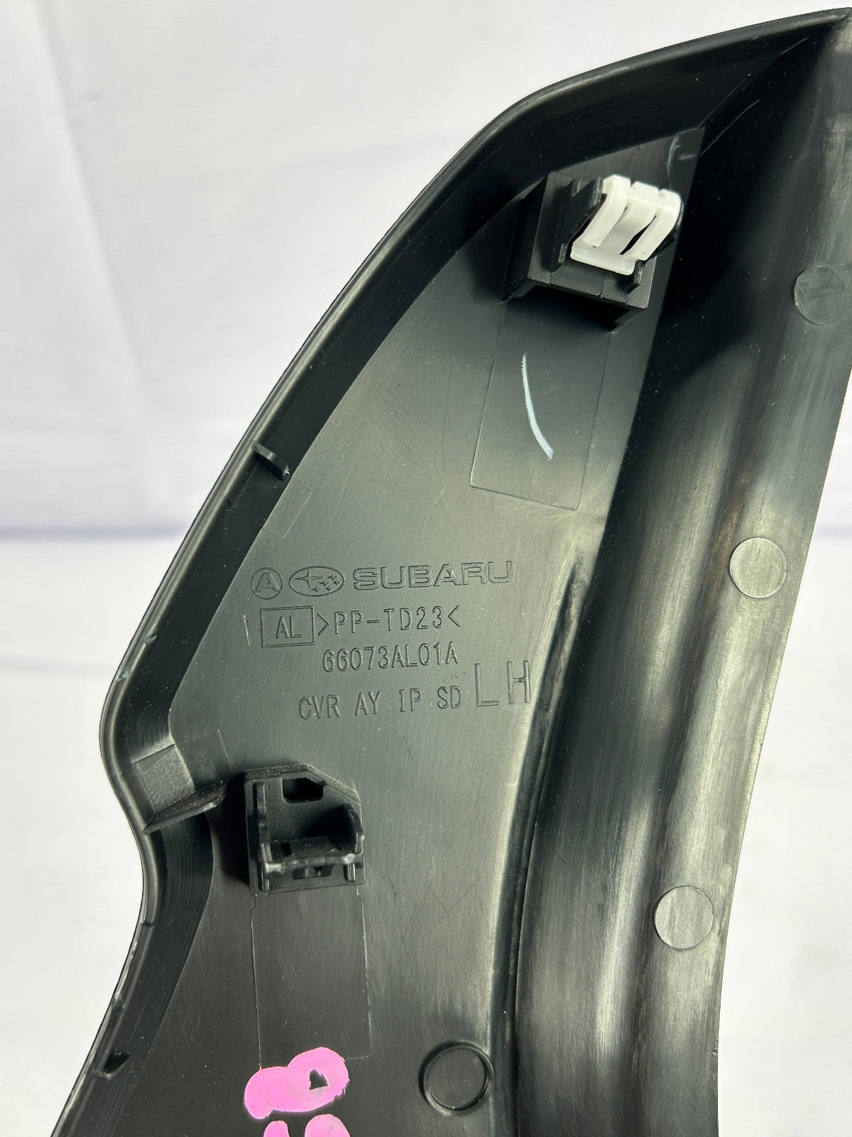 2015 Subaru Outback Left Dash End Cap Panel Black Trim Cover OEM