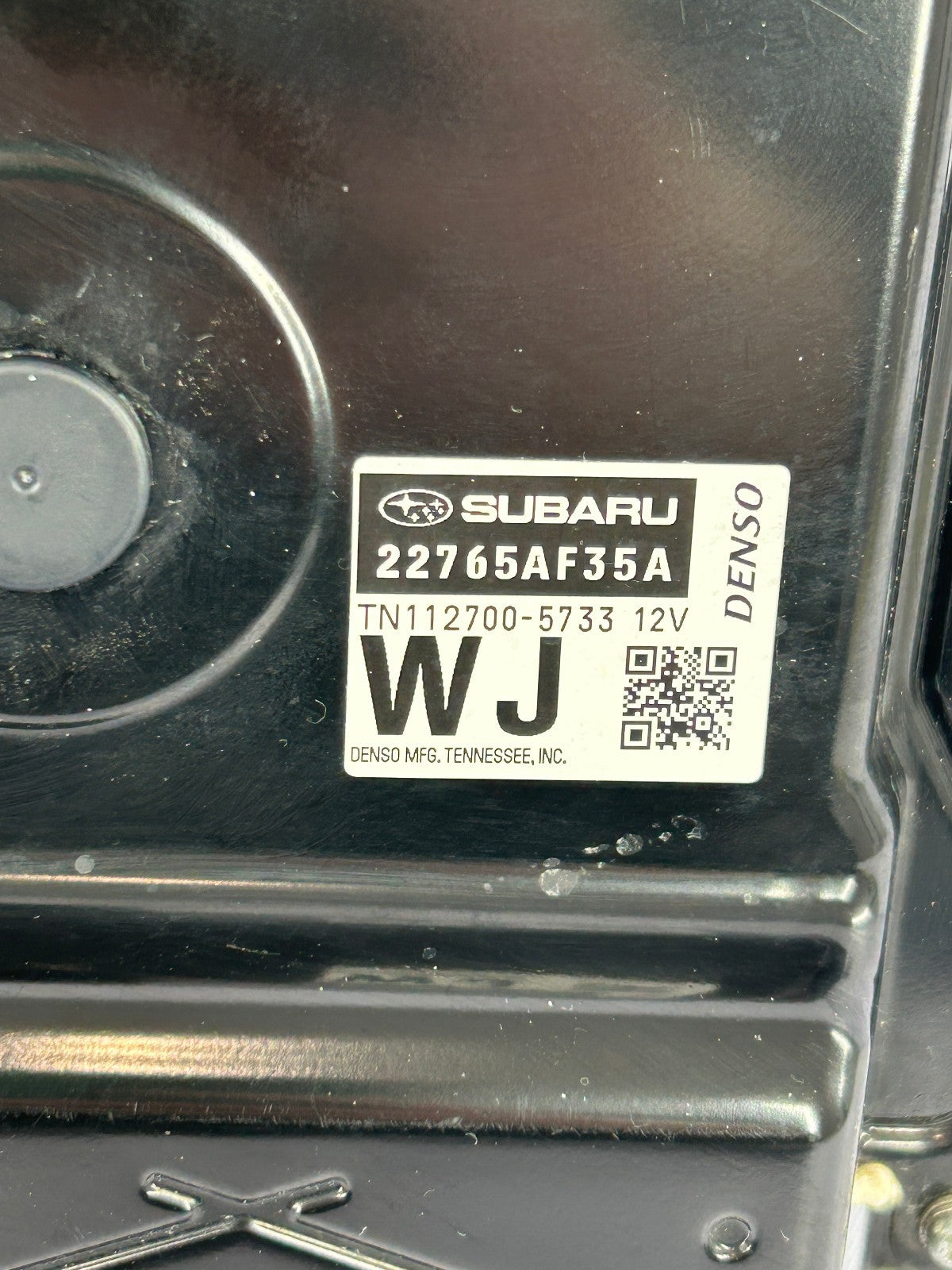 2015 Subaru Outback EGI Control Unit WJ Engine Control ECU Module 22765AF35A