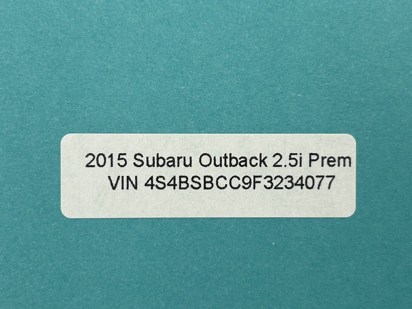 2015-2019 Subaru Outback Sunvisor Clip Tan Retainer Holder Right or Left OEM
