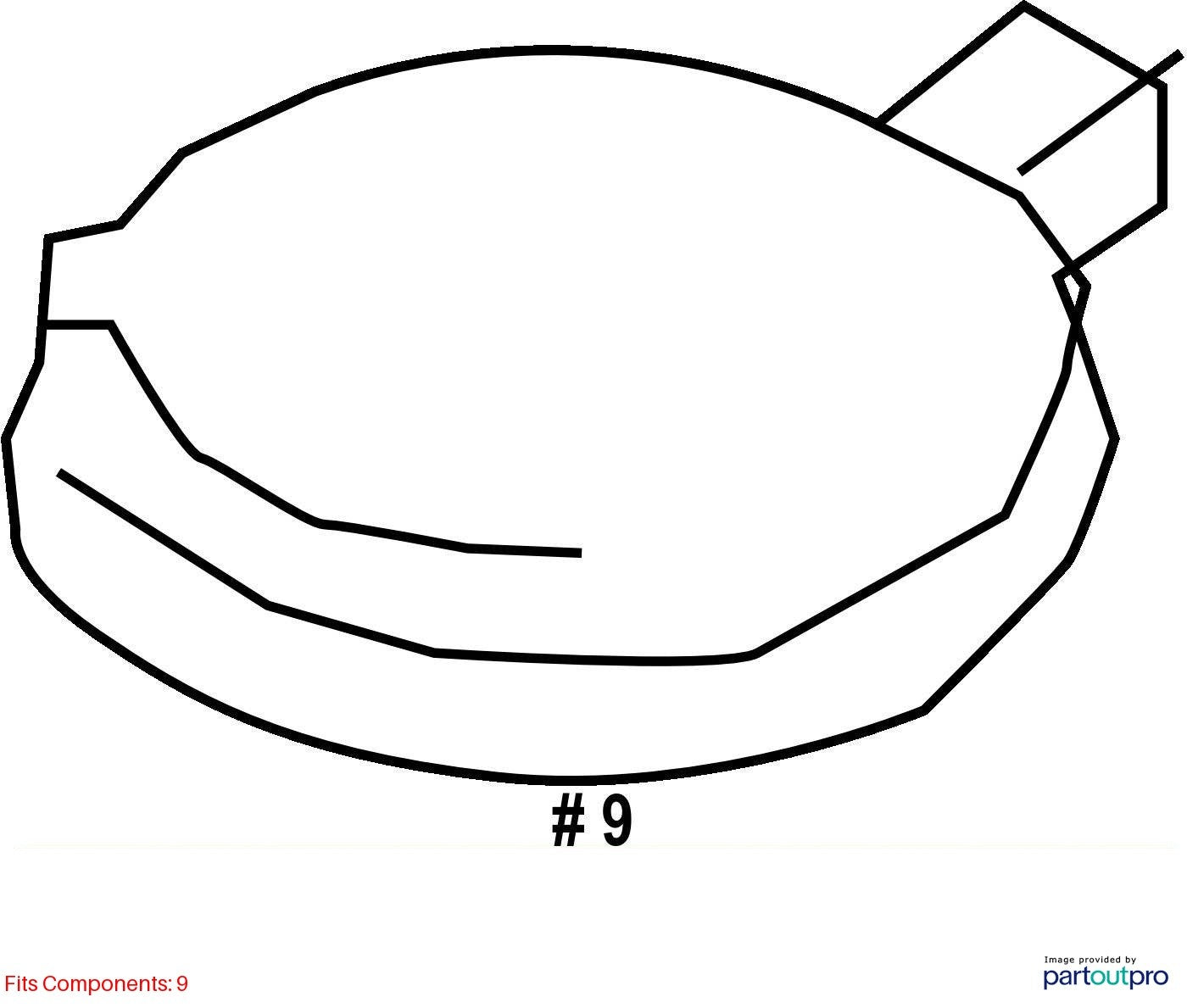 2015-2019 Subaru Outback Windshield Wiper Reservoir Cap OEM