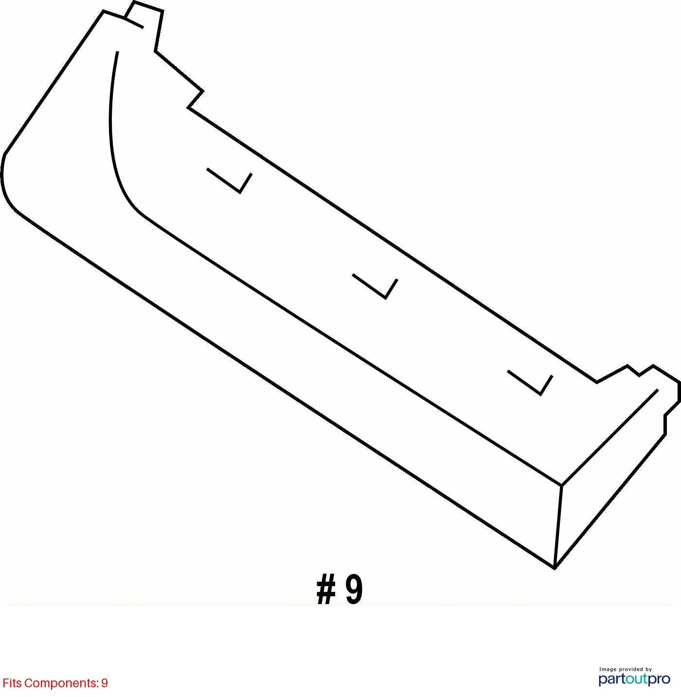 2015-2019 Subaru Outback Dash Dashboard Front Left Trim Panel "D" Bezel OEM