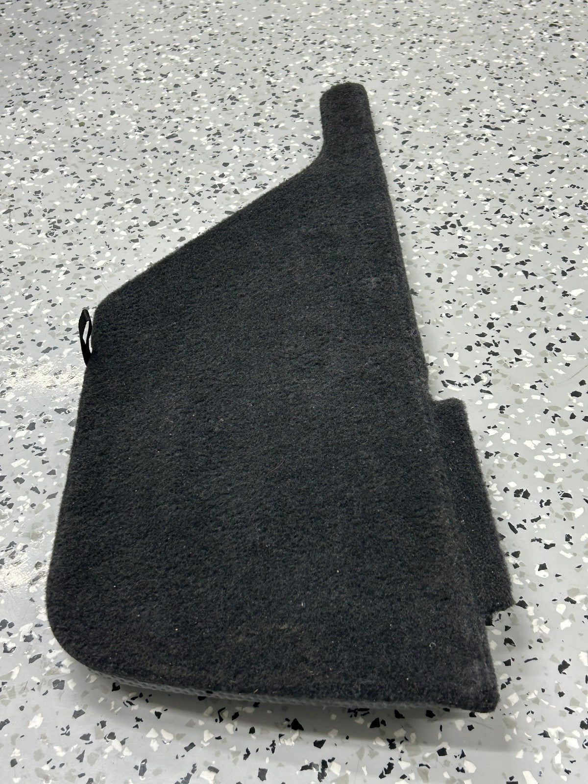 2008-2013 Toyota Highlander Left Trunk Floor Access Cover Black Carpet OEM