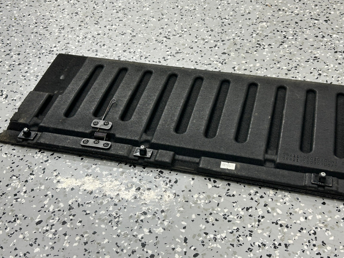 2010-2012 Toyota Highlander Deck Board Assembly Black Carpet OEM 58410-0E040