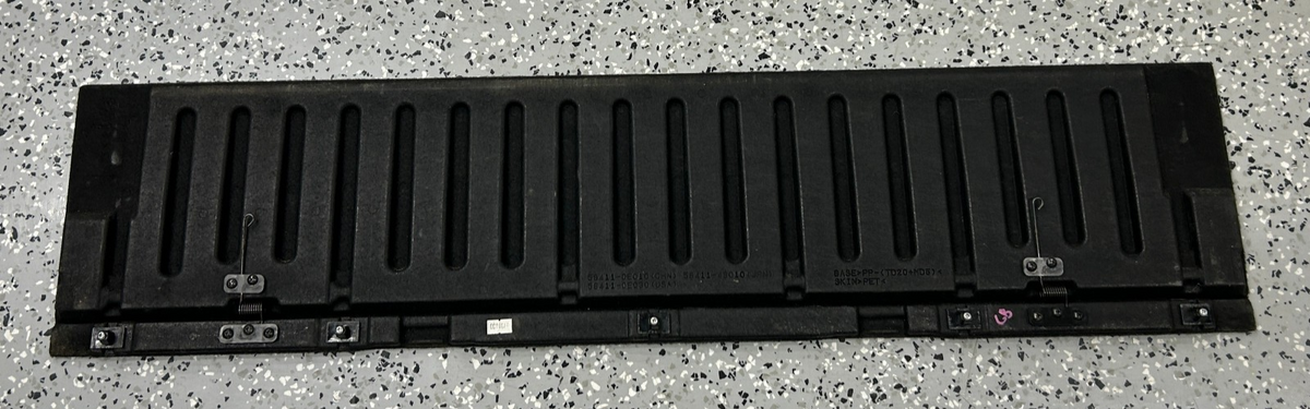 2010-2011 Toyota Highlander Deck Trim Board Access Cover Carpet OEM 58411-0E030